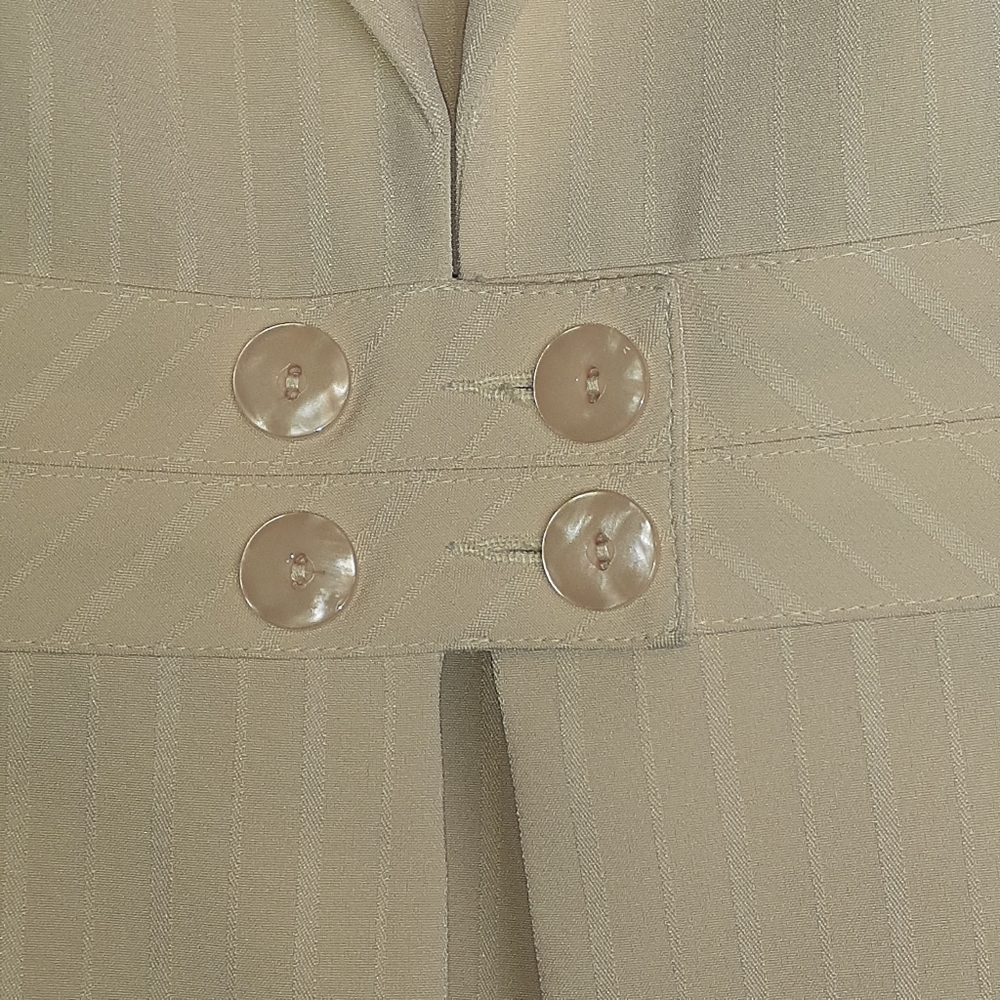 TRACY EVANS 2 PIECE PEACH COLORED WOMEN'S SKIRT SET SIZE 7 - Picture 6 of 7